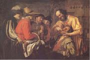 Gerrit van Honthorst, The Tooth Puller (mk05)